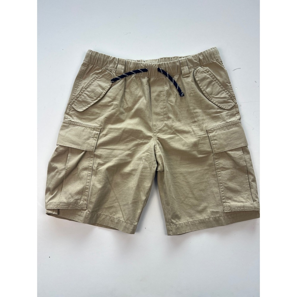 Polo Ralph Lauren Cotton Ripstop Cargo Shorts Boys Size 20 YXL Elastic Waist